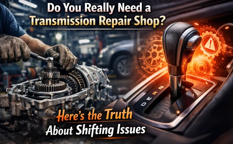  Do You Really Need a Transmission Repair Shop? Here’s the Truth About Shifting Issues